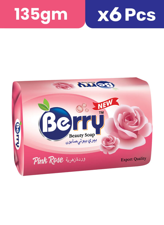 BERRY - PINK SOAP 135gm (6 pcs)